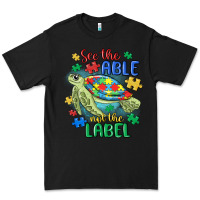 Black see the able not the label Premium Tee - MaliasSmallBusiness