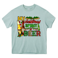 Arona my christmas spirit is beer with beer bottles Heavy Core Tee - AdoDesignShop