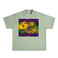 Oil Green mardi gras street lights Urban Heavy Tee - LillyAllenDesigns