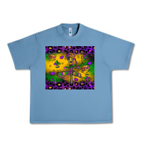 Pebble Blue mardi gras street lights Urban Heavy Tee - LillyAllenDesigns