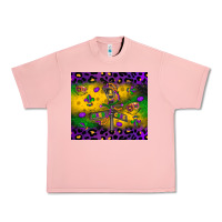 Mardi Gras Street Lights Urban Heavy Tee | Teevron