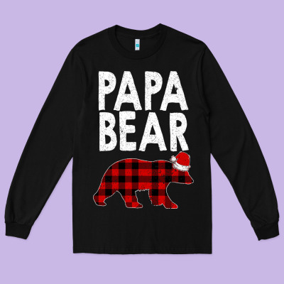 Papa Bear Long Sleeve Tee Designed By Bettercallsaul