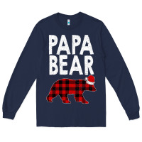 Navy Papa Bear Long Sleeve Tee - Bettercallsaul