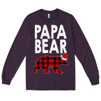 Plum Papa Bear Long Sleeve Tee - Bettercallsaul
