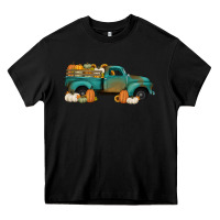 Black pumpkin farm truck no background Heavy Core Tee - Jasminsmagicworld