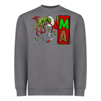 Storm Christmas Character Nurse Heavyweight Sweatshirt - NancyCooperArtShop