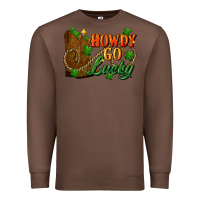 Chestnut Howdy go lucky st. patricks day Premium Sweatshirt - FaDigitalArtStudio