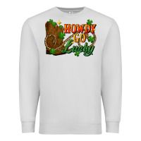 Dove Grey Howdy go lucky st. patricks day Premium Sweatshirt - FaDigitalArtStudio