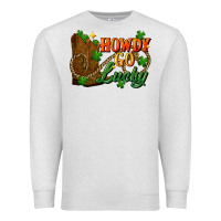 Oatmeal Heather Howdy go lucky st. patricks day Premium Sweatshirt - FaDigitalArtStudio