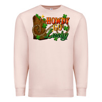 Pale Pink Howdy go lucky st. patricks day Premium Sweatshirt - FaDigitalArtStudio