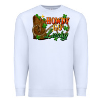 White Howdy go lucky st. patricks day Premium Sweatshirt - FaDigitalArtStudio