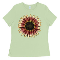 Matcha strawberry blonde sunflower Ladies Tee - LillyAllenDesigns