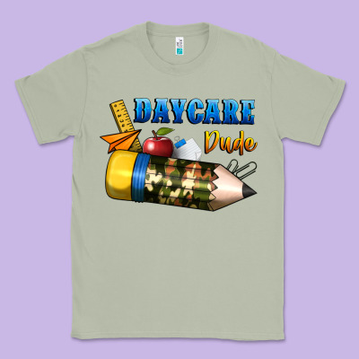 Daycare Dude Classic Tee Designed By Bundleandbundleshop