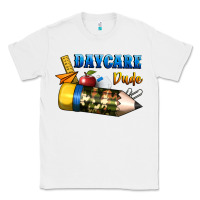 White daycare dude Classic Tee - BundleAndBundleShop