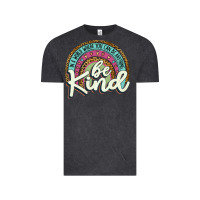 Vintage Black be kind   leopard Vintage Tee - JahusDesignShop