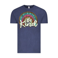 Vintage Denim be kind   leopard Vintage Tee - JahusDesignShop