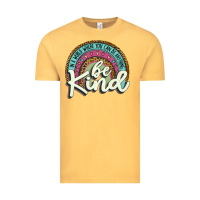 Vintage Mustard be kind   leopard Vintage Tee - JahusDesignShop