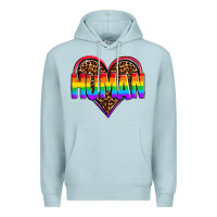 Blue Mist lgbt pride human Premium Hoodie - OliviaCreatesArt