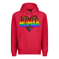 Cardinal lgbt pride human Premium Hoodie - OliviaCreatesArt