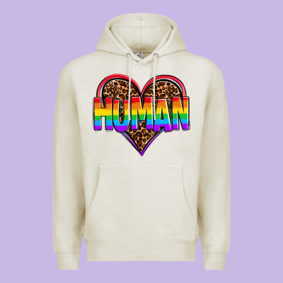 Lgbt Pride Human Premium Hoodie Designed By Oliviacreatesart