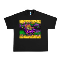 Black mardi gras lips Urban Heavy Tee - LillyAllenDesigns