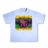 Grape Ice mardi gras lips Urban Heavy Tee - LillyAllenDesigns