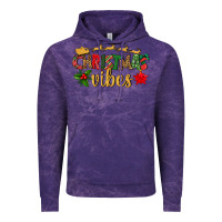 Cloud Purple christmas vibes Vintage Hoodie - BundleAndBundleShop