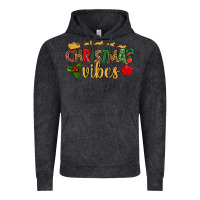 Vintage Black christmas vibes Vintage Hoodie - BundleAndBundleShop