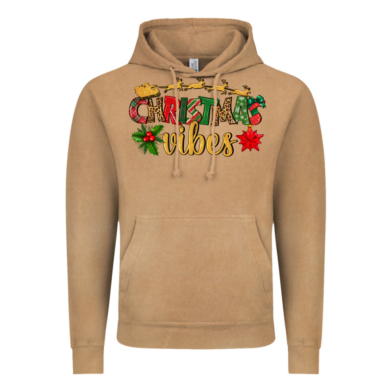 Christmas Vibes Vintage Hoodie by BundleAndBundleShop | Teevron