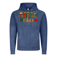 Vintage Denim christmas vibes Vintage Hoodie - BundleAndBundleShop