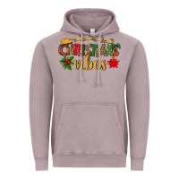 Vintage Zinc christmas vibes Vintage Hoodie - BundleAndBundleShop