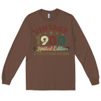 Chestnut Vintage 1980 Limited Edition 41 Years Of Being Awesome Long Sleeve Tee - Bettercallsaul