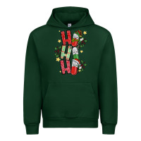 Forest Green ho ho ho pharmacy Urban Hoodie - CowhideDigitalArt