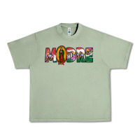 Oil Green mexican flag our lady of guadalupe madre Urban Heavy Tee - JahusDesignShop
