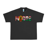 Pigment Black mexican flag our lady of guadalupe madre Urban Heavy Tee - JahusDesignShop