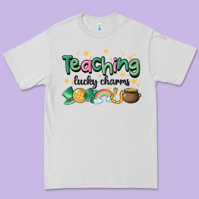 Teaching Lucky Charm Premium Tee Designed By Maliassmallbusiness