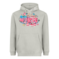 Moon Dust American Nurse Heavyweight Hoodie - FaDigitalArtStudio