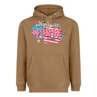 Toasted Coconut American Nurse Heavyweight Hoodie - FaDigitalArtStudio