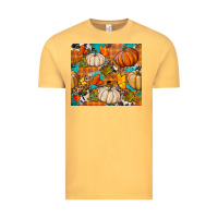 Vintage Mustard fall pumpkin tumbler Vintage Tee - BundleAndBundleShop