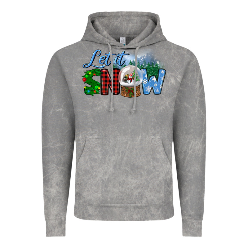 Let It Snow Vintage Hoodie by BundleAndBundleShop | Teevron