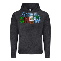 Vintage Black let it snow Vintage Hoodie - BundleAndBundleShop