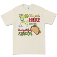 Bone i'm here for the margaritas and tacos Premium Tee - MaliasSmallBusiness