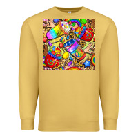 Antique Gold lgbtq pride coffee cups with leopard seamless pattern bbs Premium Sweatshirt - BundleAndBundleShop