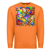 Carrot lgbtq pride coffee cups with leopard seamless pattern bbs Premium Sweatshirt - BundleAndBundleShop