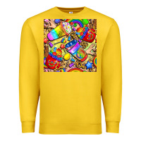 Lemon lgbtq pride coffee cups with leopard seamless pattern bbs Premium Sweatshirt - BundleAndBundleShop