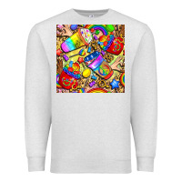 Oatmeal Heather lgbtq pride coffee cups with leopard seamless pattern bbs Premium Sweatshirt - BundleAndBundleShop