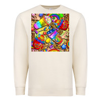 Sandshell lgbtq pride coffee cups with leopard seamless pattern bbs Premium Sweatshirt - BundleAndBundleShop