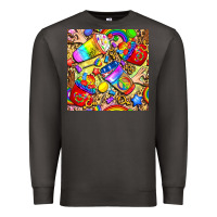 Smoke lgbtq pride coffee cups with leopard seamless pattern bbs Premium Sweatshirt - BundleAndBundleShop