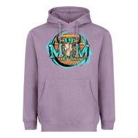 Lavender Aztec mom Mother's Day Heavyweight Hoodie - FaDigitalArtStudio