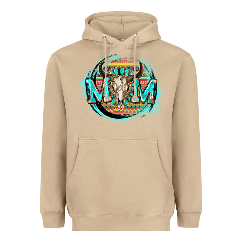 Aztec Mom Mother's Day Heavyweight Hoodie by FaDigitalArtStudio | Teevron